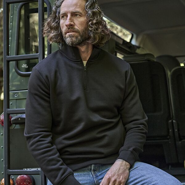 Tee Jays Half Zip Sweatshirt Thumbnail