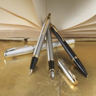 Branded pens with company logo