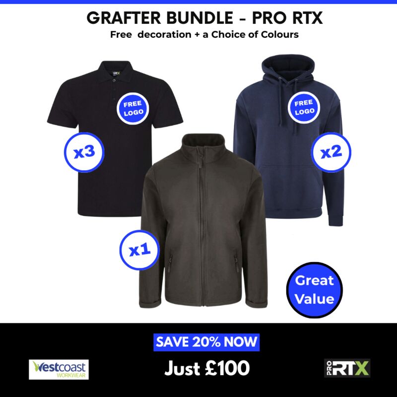The Grafter Bundle - Pro RTX + Free Left Chest Logo Thumbnail
