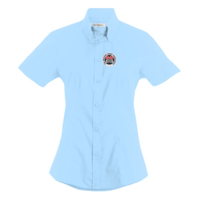Ladies Short Sleeve Oxford Shirt Thumbnail
