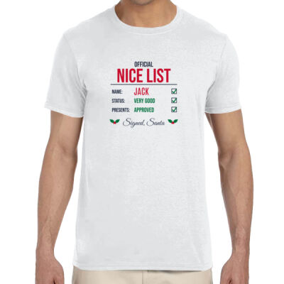 Official Nice List T-Shirt