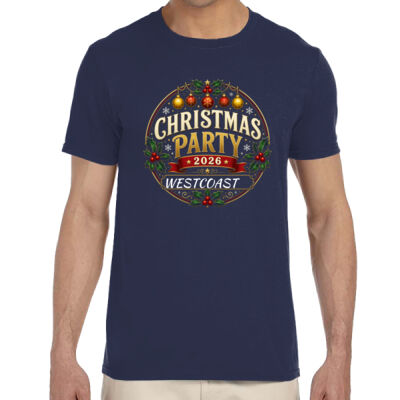 Personalised Christmas Party T-Shirt 2026
