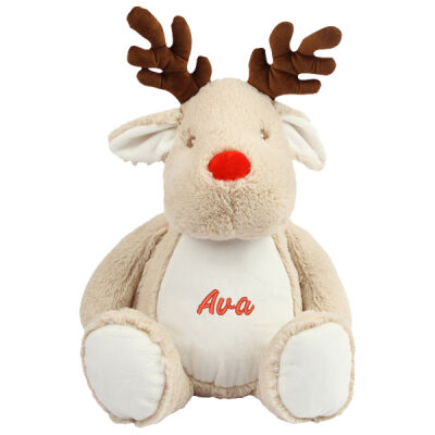 Personalised Reindeer Teddy